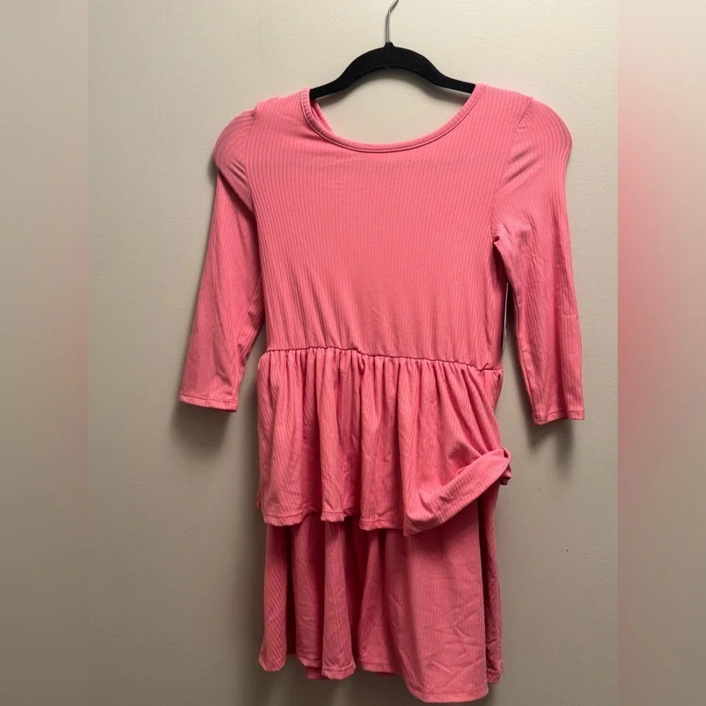 Epic Threads Big Girls Ribbed-Knit Tiered Ruffled Dress Sweetheart New